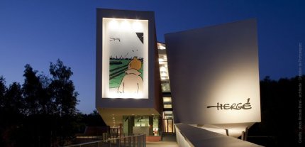 Hergé Museet i Louvain-la-Neuve